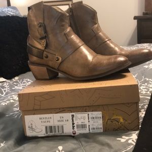 Buckle Booties size 10